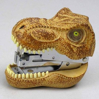 【東京速購】日本 Motif 恐龍造型 釘書機 兩款