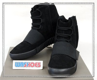 Washoes Adidas Originals Yeezy 750 Boost 黑 椰子 台灣公司貨 現貨 us8