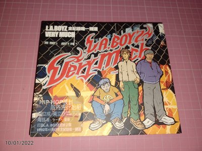 原版二手CD《L.A.BOYZ VERY MUCH 全紀錄唯一精選》 2CD+歌詞+紙套【CS超聖文化讚】