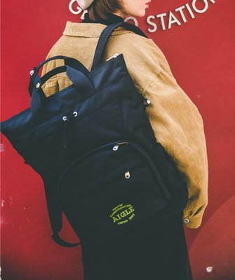 香港代購 法國設計時尚後背包 cordura材質 手提包 電腦包 相機包 書包 側背包 類似PORTER NIKE風格