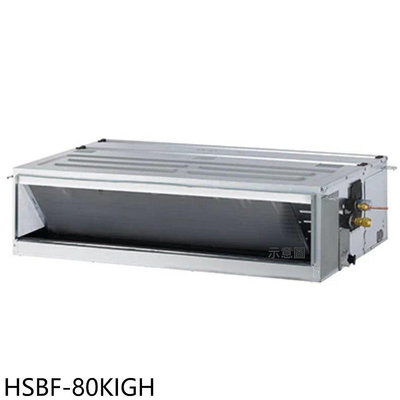 《可議價》華菱【HSBF-80KIGH】變頻冷暖正壓式吊隱式分離式冷氣內機(無安裝)