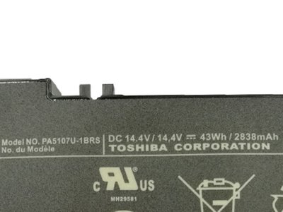 軒林-附發票 全新PA5107U-1BRS 電池 適用東芝 L50T-A#C136