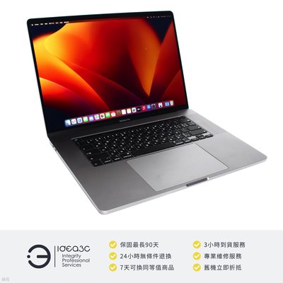 「點子3C」MacBook Pro TB版 16吋筆電 i9 2.3G【店保3個月】16G 1TB SSD A2141 MVVK2TA 太空灰 DM748