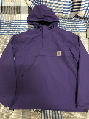 二手 carhartt 紫色刷毛衝鋒衣衝鋒外套