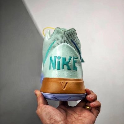 Nike Kyrie 5 “Spongebob Squarepants”淺綠章魚哥經典時尚休閒籃球鞋