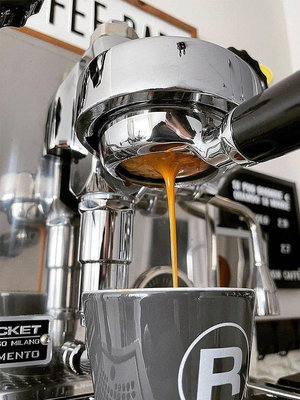 【熱賣下殺價】咖啡機配件火箭rocket咖啡機原裝無底手柄e61沖煮頭r58咖啡機用進口配件58mm