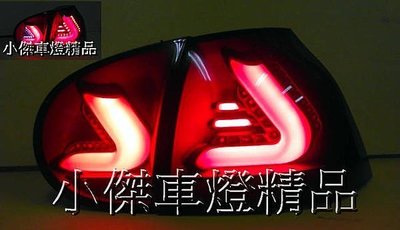 》傑暘國際車身部品《  vw golf 5代 golf 05-08年 類R20光柱led紅黑尾燈限量供應