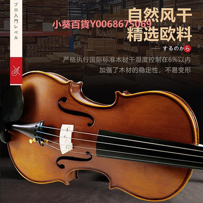 SUZUKI鈴木小提琴專業級初學者成人實木學生用入門樂器Violin