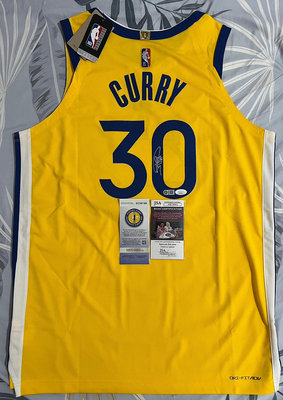 Curry 球員版 簽名球衣 AUTO 奪冠年 城市版