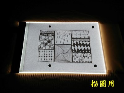 台灣製造 有現貨 快速出貨~A4 USB LED 磁吸 光桌 燈板 透寫台 拷貝台 描圖 動漫 書法 刺青 紋身