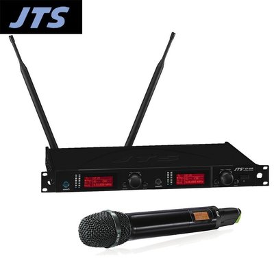 【小叮噹的店】台製 全新 JTS UF-20R 雙頻道寬頻自動選訊接收機+JSS-20 麥克風