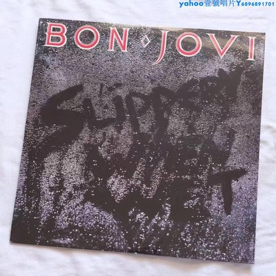 Bon Jovi  Slippery When Wet  黑膠 LP
