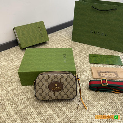【二手包包】（）古奇Gucci 新品推薦 G家網紅爆款虎頭相機包眾多明星追捧的單品哦 面料 品質 出門旅游首 NO243579
