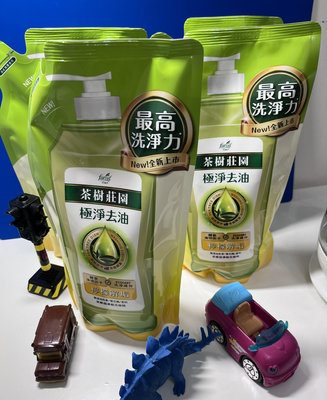 茶樹莊園 超濃縮洗碗精補充包-檸檬解垢 700g / 包 (A-027)