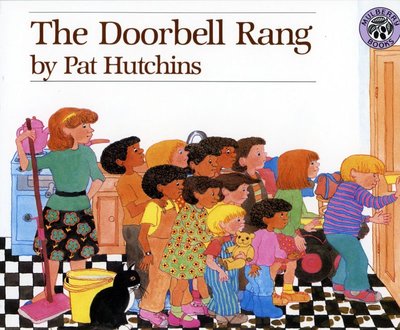 ＊小貝比的家＊The Doorbell Rang 門鈴又響了/ 平裝書/3~6歲/ 數學/汪培珽--第二階