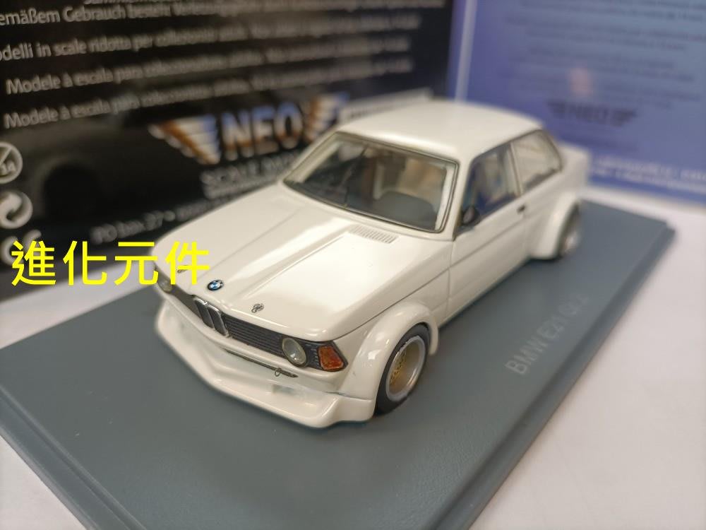 Neo 1 43 寶馬3系拉力賽車版汽車模型BMW E21 323i Gr.2 白色| Yahoo 