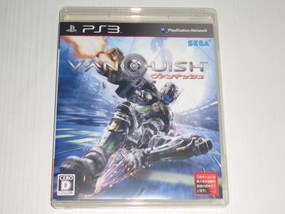 PS3 完全征服 征服者 VANQUISH (純日文版)~~9.5成新商品~~