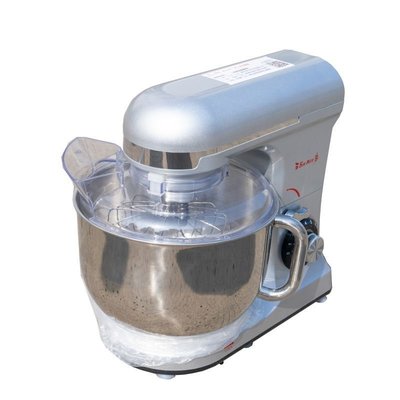 現貨熱銷-SunMate三麥7升打蛋機和面機 鮮奶油打發奶蓋多功能銀色廚師機~樂悅小鋪