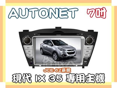 俗很大~AUTONET-現代-IX 35-7吋 DVD主機/HD數位電視/導航(圖資導航王)/藍芽/倒車影像