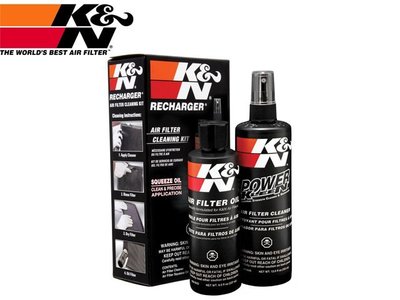 【Power Parts】K&N 清潔保養組 99-5050 適用任何溼式空氣芯 清潔液用噴 保養液用擠