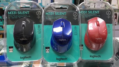 公司貨含發票~Logitech 羅技 M331 SILENT 舒適靜音滑鼠 黑 QUIET MARK 無線滑鼠