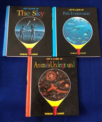【彩虹小館RR】第一次英語大發現 TORCHLIGHT__Animals Underground  The Sky  Fish Underwater_青林國際