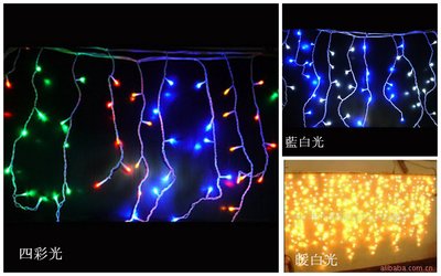 LED室外防水冰條聖誕燈(含控制器)/台灣製造/冰條燈/聖誕燈/燈飾/景觀照明/聖誕節/室外防水燈/聖誕佈置/LED燈