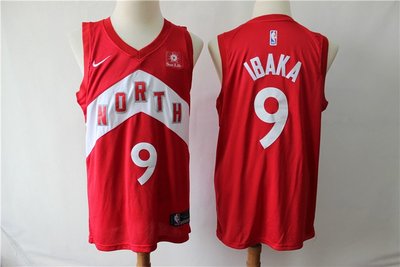 賽爾吉·伊巴卡(Serge Ibaka) NBA多倫多暴龍隊 熱壓 獎勵版 球衣 9號
