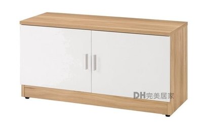 【DH】貨號G331-6《凱洛》2.7尺雙色坐鞋櫃˙含隔板˙質感一流˙潔白設計˙主要地區免運