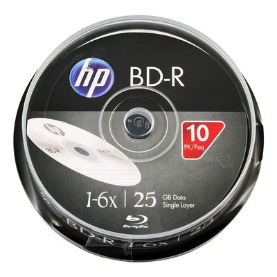 HP BD-R 6X 25G 10片裝