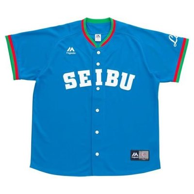 日本職棒 西武獅 球迷版 MAJESTIC 1979 郭泰源 時代 客場球衣 (無背號) 代購