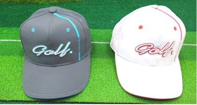 藍鯨高爾夫 FOREMOST GOLF CAP 高爾夫 球帽 運動帽（灰/白）