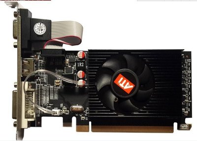 現貨熱銷-全新AMD7450獨立顯卡小機箱刀卡2G半高顯卡HD7350 6450亮機卡（規格不同價格也不同