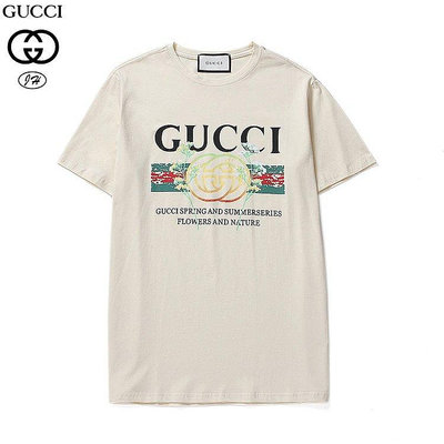 東方小食生活舘2020最新款Gucci短袖T恤 采用奧戴爾面料 彩色LOGO