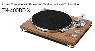 【高雄富豪音響】TEAC TN-400BT-X 黑膠唱盤  適用一般擴大機