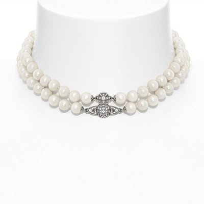 【熱賣精選】Vivienne Westwood西太后土星GRAZIELLA雙層珍珠項鏈日韓明星同款