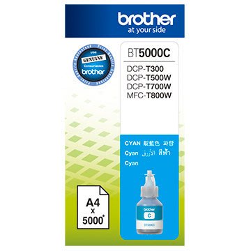 Brother BT5000C 原廠彩色墨水 ：HL-T4000DW / DCP-T220 / T300 /T310