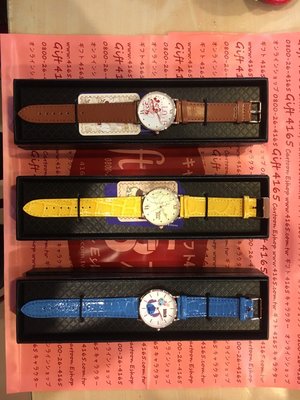 4165本通 三重店 迪士尼 手錶 石英錶 米奇 維尼 史迪奇 大鏡面錶