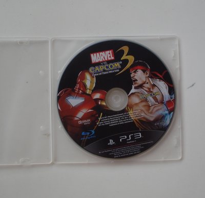 PS3 兩個世界的命運 英日版 裸卡 Marvel vs. Capcom 3