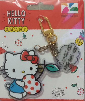 7-11限量 Hello Kitty 造型悠遊卡-櫻桃