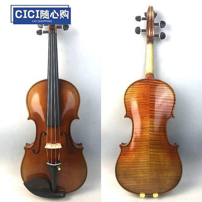【現貨精選】高檔歐料小提琴油性漆手工小提琴演奏用小提琴solo violin