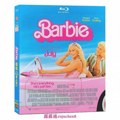 中陽 藍光超高清電影 芭比Barbie真人版 BD碟片光盤 英語中字