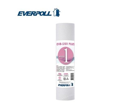 EVERPOLL 愛科濾淨 10吋1微米高容雜濾芯 S-101