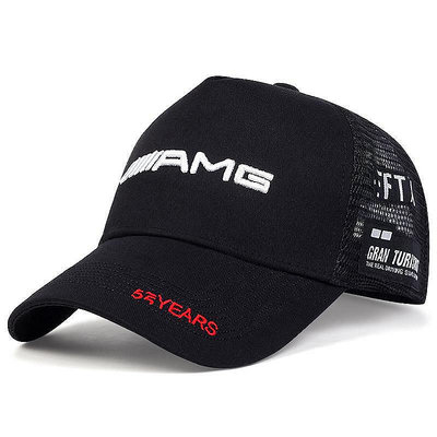 Mercedes AMG Racing帽子運動棒球帽男女賽車運動戶外帽-真男人專賣店