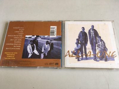 「環大回收」♻二手 CD 早期 絕版【合而為一 All 4 One】正版專輯 中古光碟 音樂唱片 影音碟片 自售