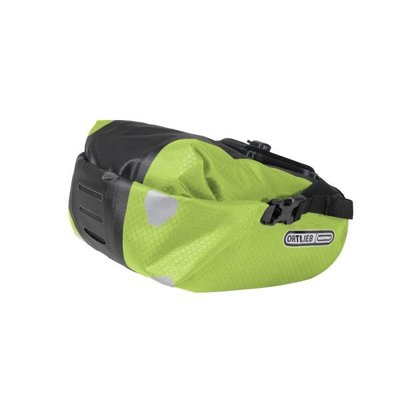 德國[ORTLIEB] 防水腳踏車座墊下袋(黑、紅、果綠) – Saddle-Bag-Two 4.1L - [長毛象]