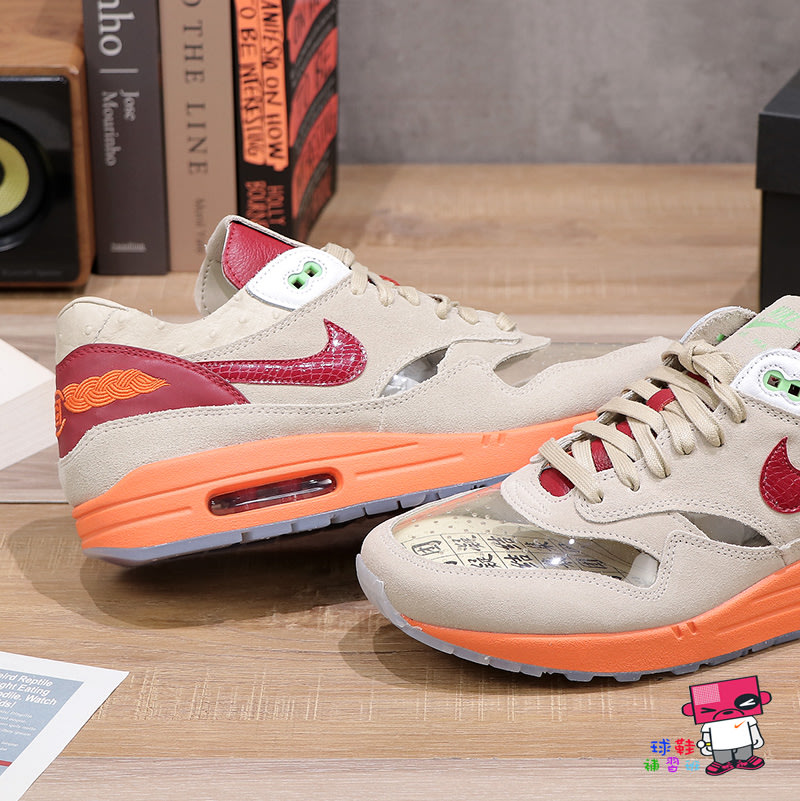 球鞋補習班NIKE AIR MAX 1 CLOT KISS OF DEATH 陳冠希死亡之吻DD1870