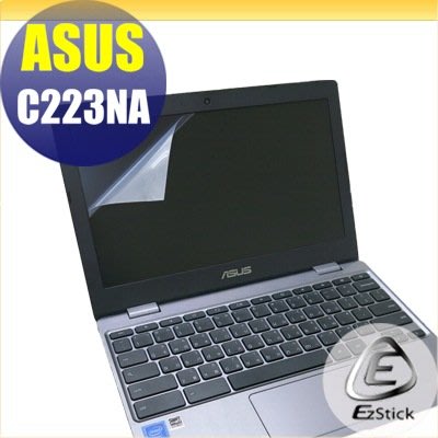 【Ezstick】ASUS Chromebook C223 NA 靜電式筆電LCD液晶螢幕貼 (可選鏡面或霧面)