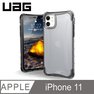 【UAG】iPhone 11 耐衝擊全透保護殼-透明 手機殼 防撞軟殼 強強滾