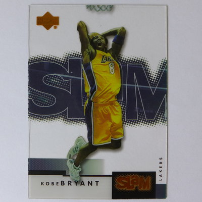 ~ Kobe Bryant ~2000年UD 名人堂/小飛俠/黑曼巴/柯比·布萊恩 透明設計.NBA塑膠球卡